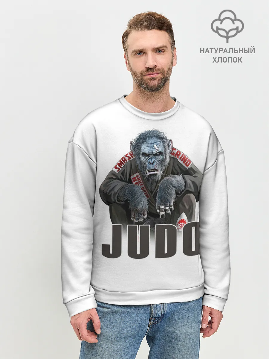 Мужской свитшот базовый / Judo