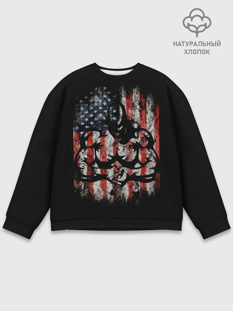 Мужской свитшот базовый / Bodybuilding