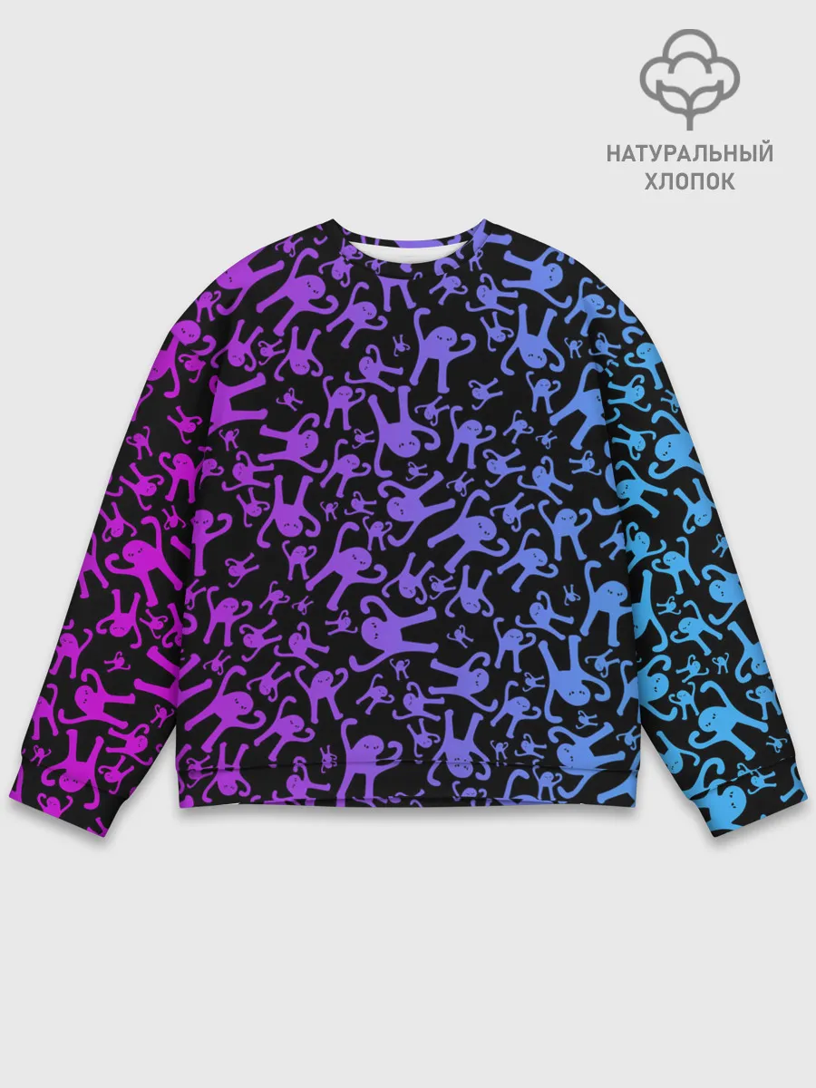 Мужской свитшот базовый / ЪУЪ СЪУКА