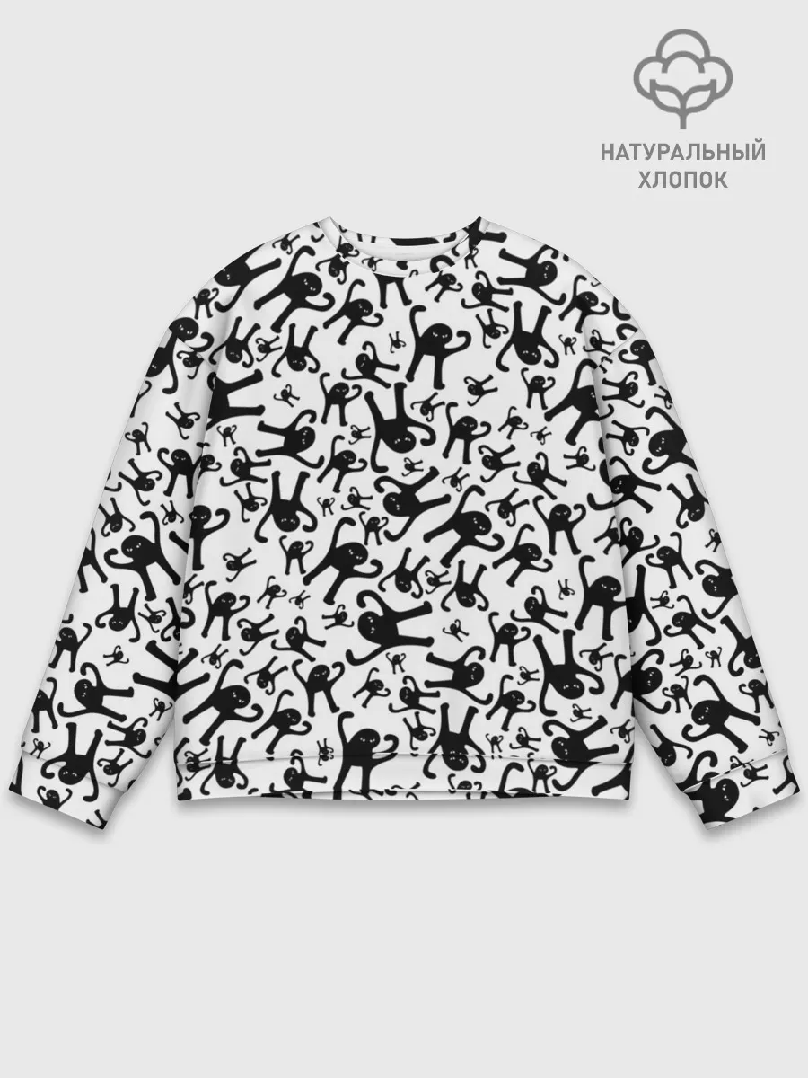 Мужской свитшот базовый / ЪУЪ СЪУКА