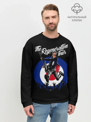 Мужской свитшот базовый / Доктор Кто