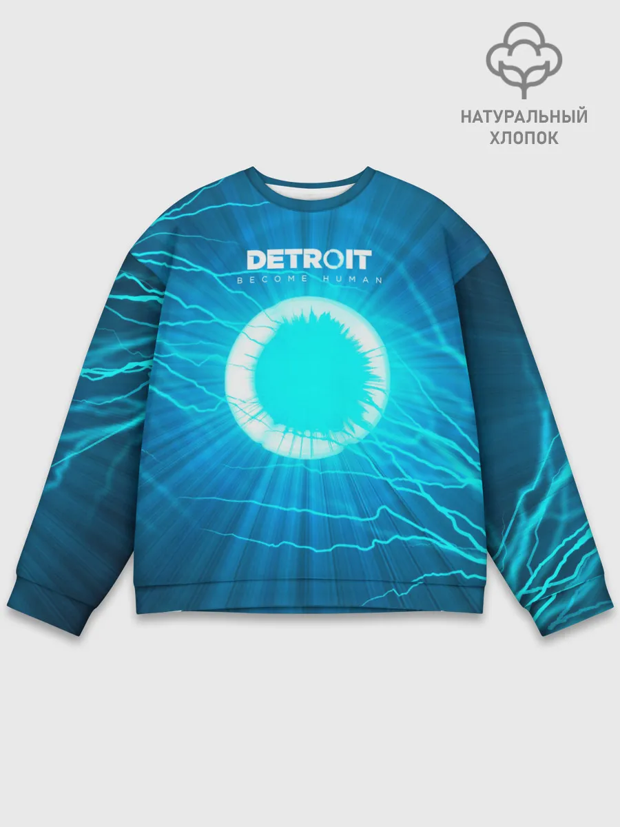 Мужской свитшот базовый / Detroit: Вecome Human