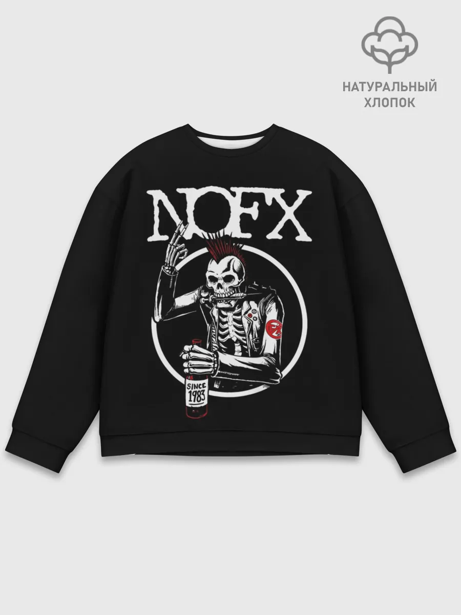 Мужской свитшот базовый / NOFX