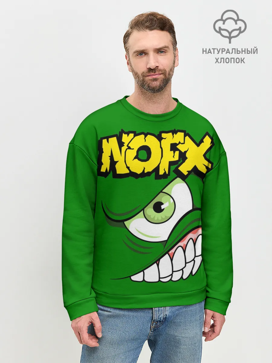 Мужской свитшот базовый / NOFX
