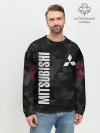 Мужской свитшот базовый / Mitsubishi