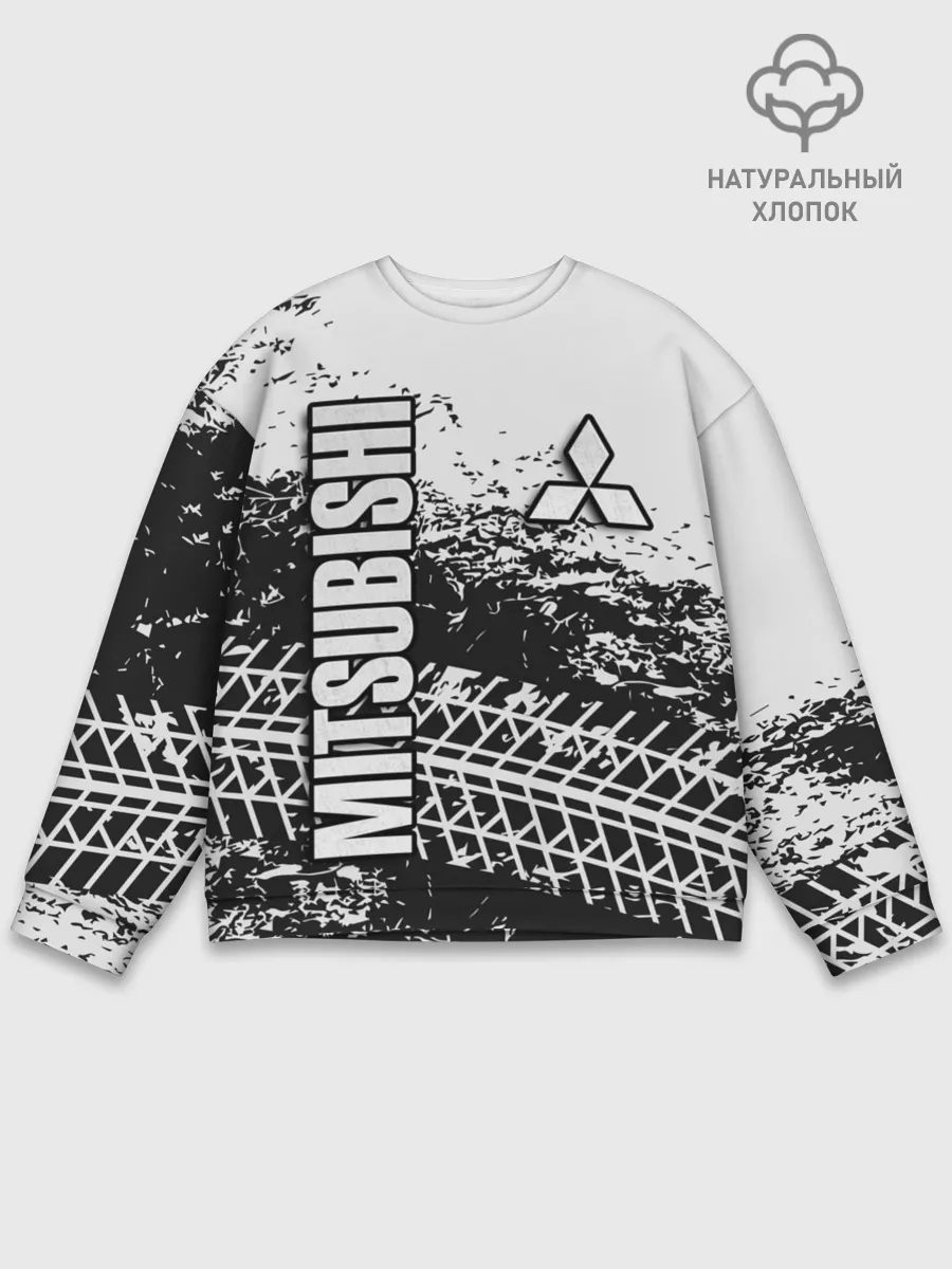 Мужской свитшот базовый / Mitsubishi