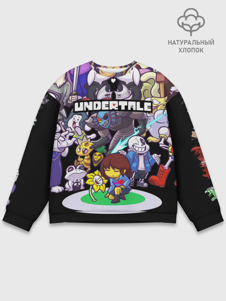 Мужской свитшот базовый / UNDERTALE