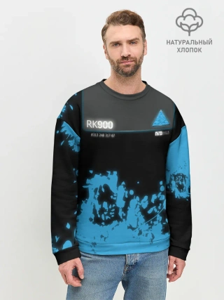 Мужской свитшот базовый / Detroit: Become Human.