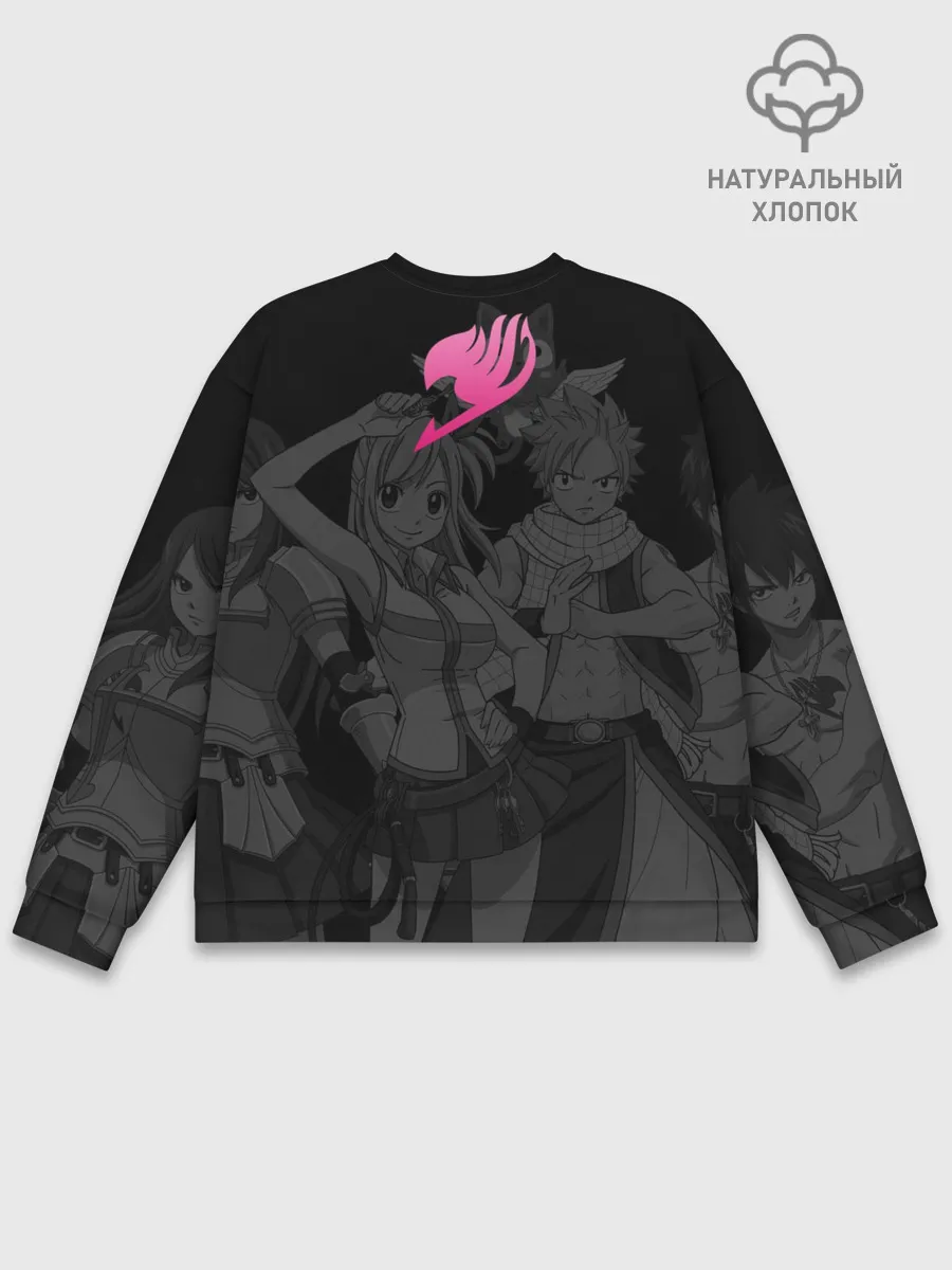 Мужской свитшот базовый / Fairy Tail, Люси