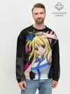 Мужской свитшот базовый / Fairy Tail, Люси