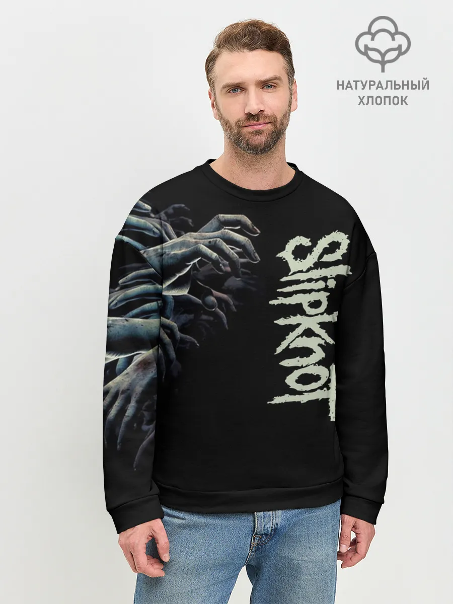 Мужской свитшот базовый / Slipknot.