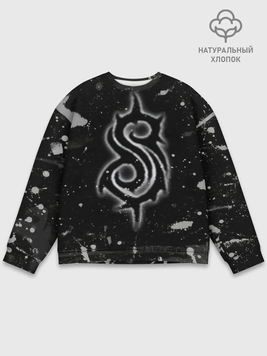 Мужской свитшот базовый / Slipknot.
