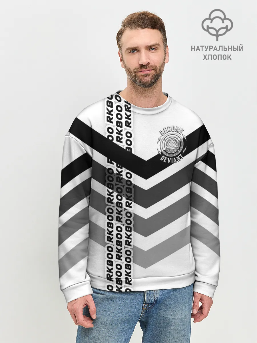 Мужской свитшот базовый / RK800 become deviant