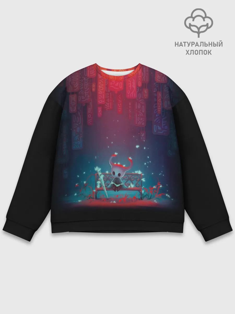 Мужской свитшот базовый / hollow knight