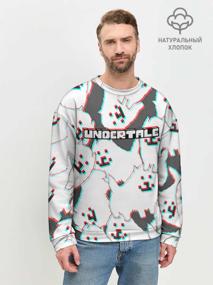 Мужской свитшот базовый / Undertale
