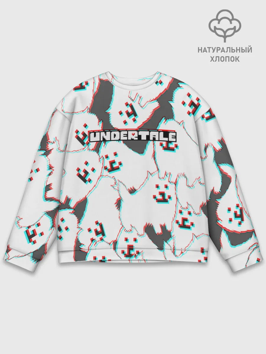 Мужской свитшот базовый / Undertale