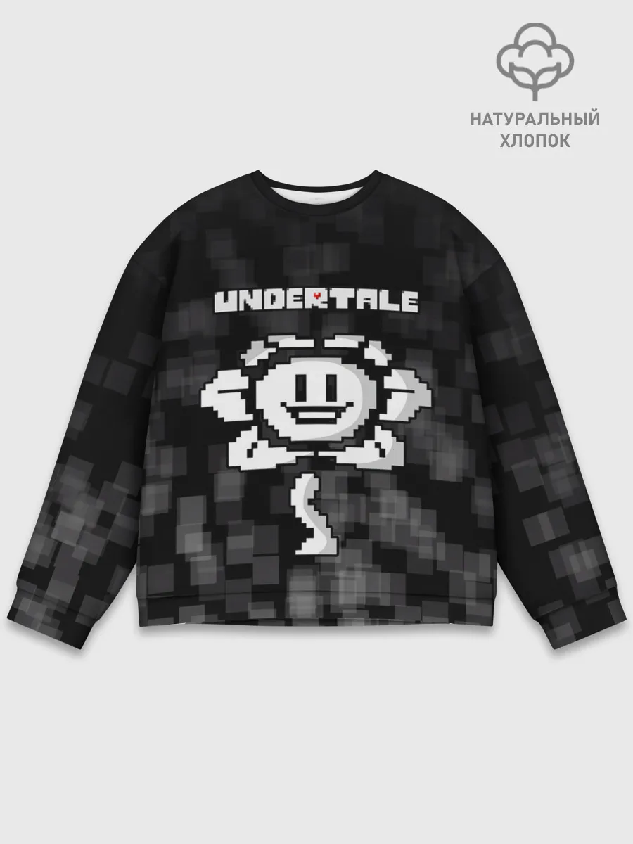Мужской свитшот базовый / Undertale.