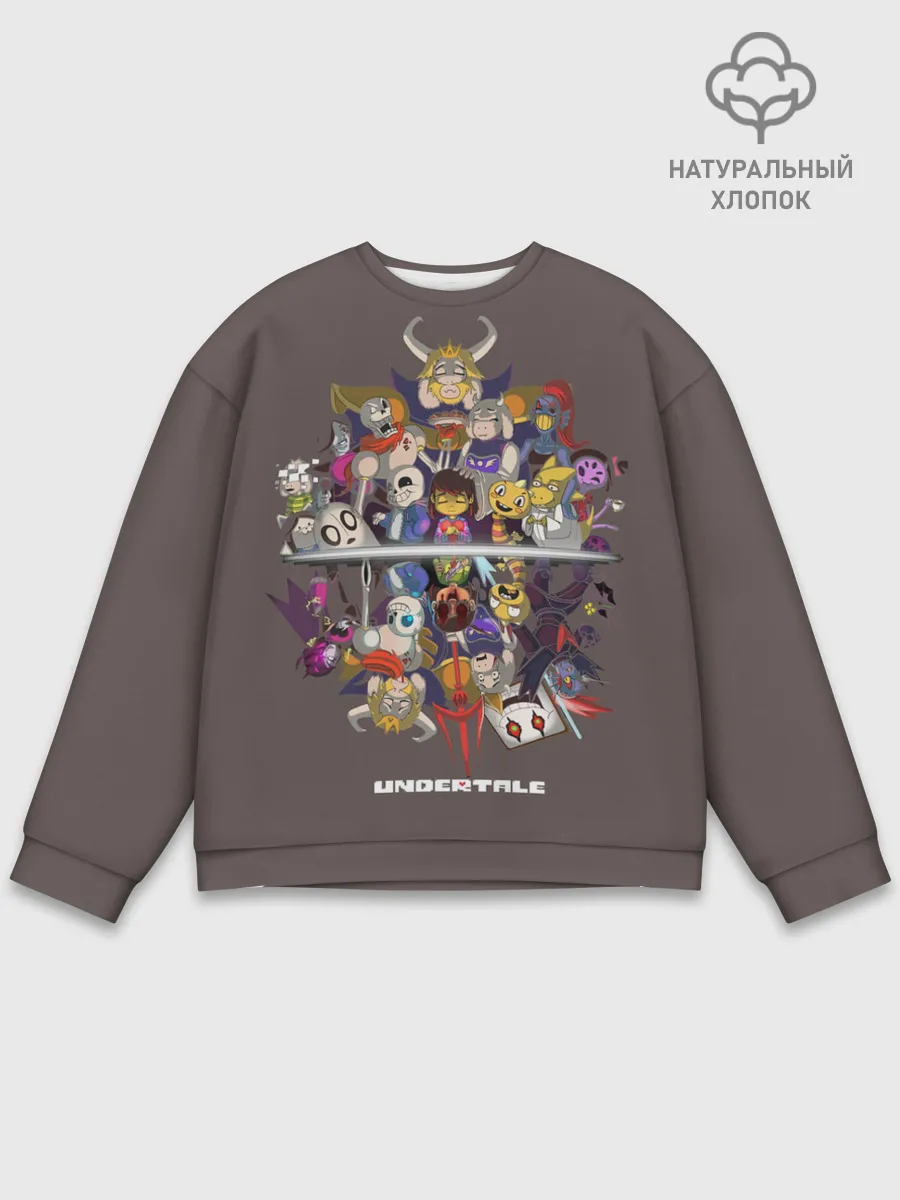 Мужской свитшот базовый / Undertale