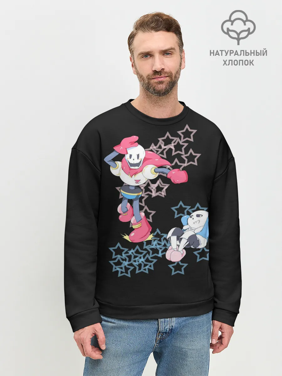 Мужской свитшот базовый / Undertale