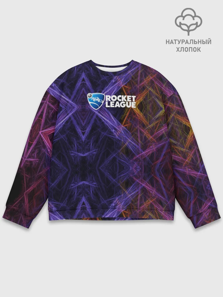 Мужской свитшот базовый / Rocket League