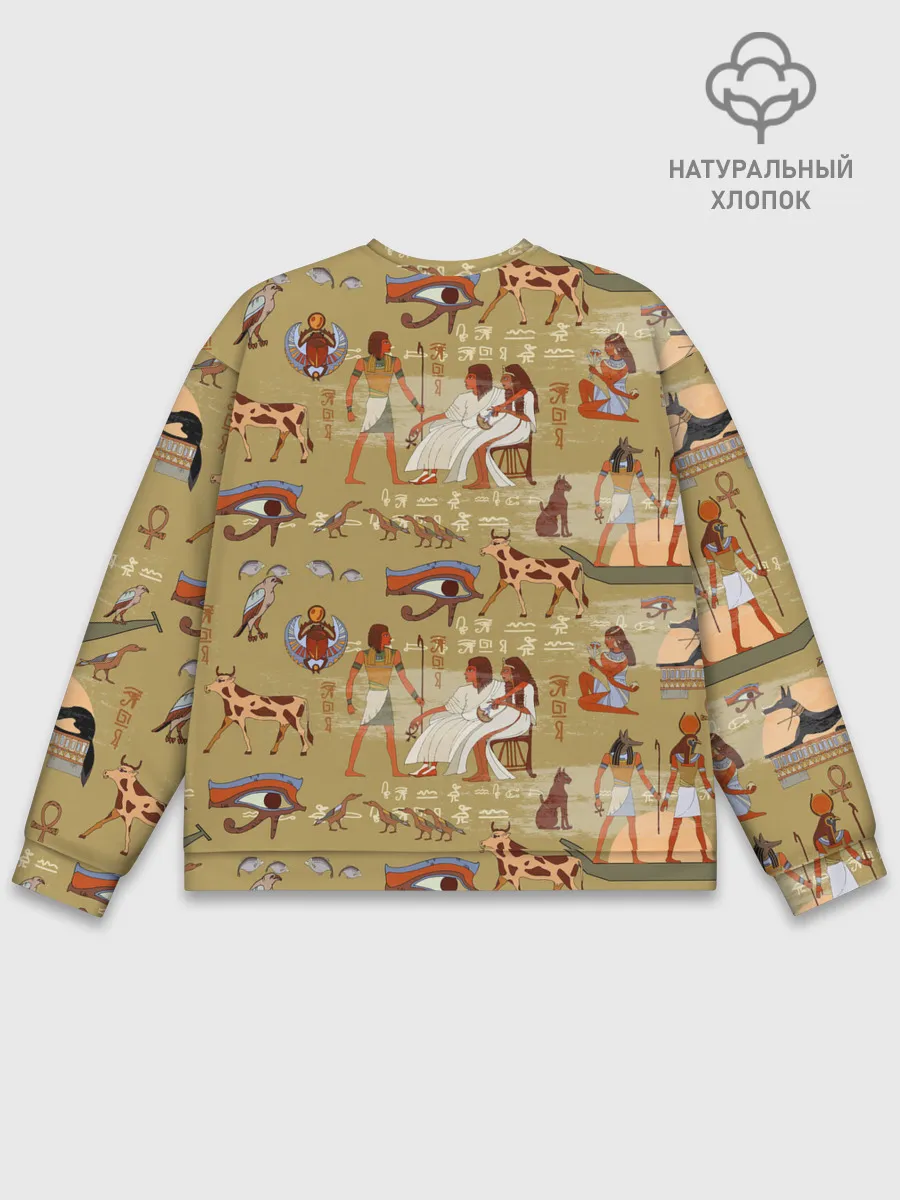 Мужской свитшот базовый / Египетские Боги