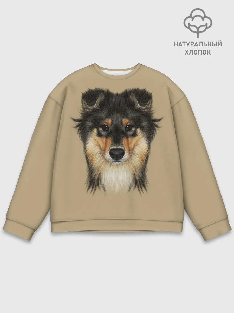 Мужской свитшот базовый / Sheltie