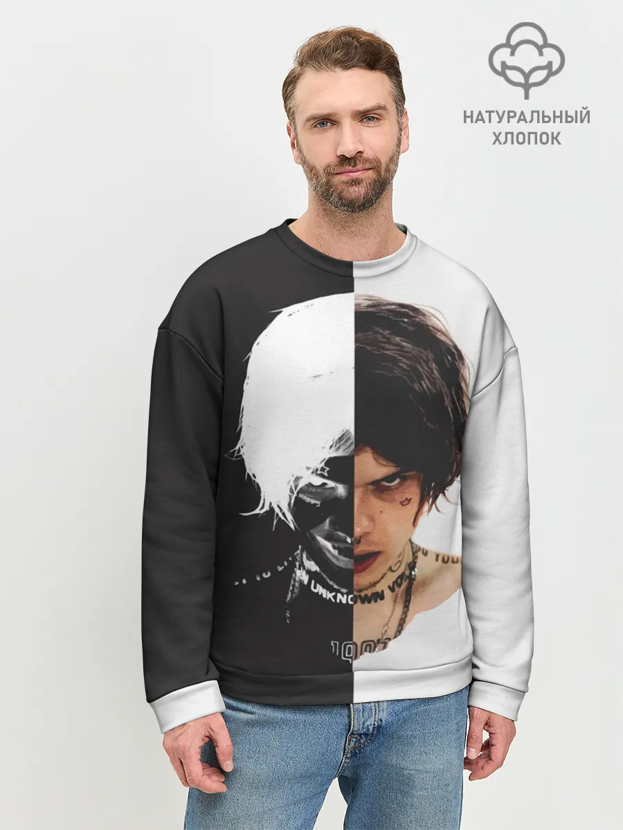 Мужской свитшот базовый / ДЖИЗУС - PNZSVNS