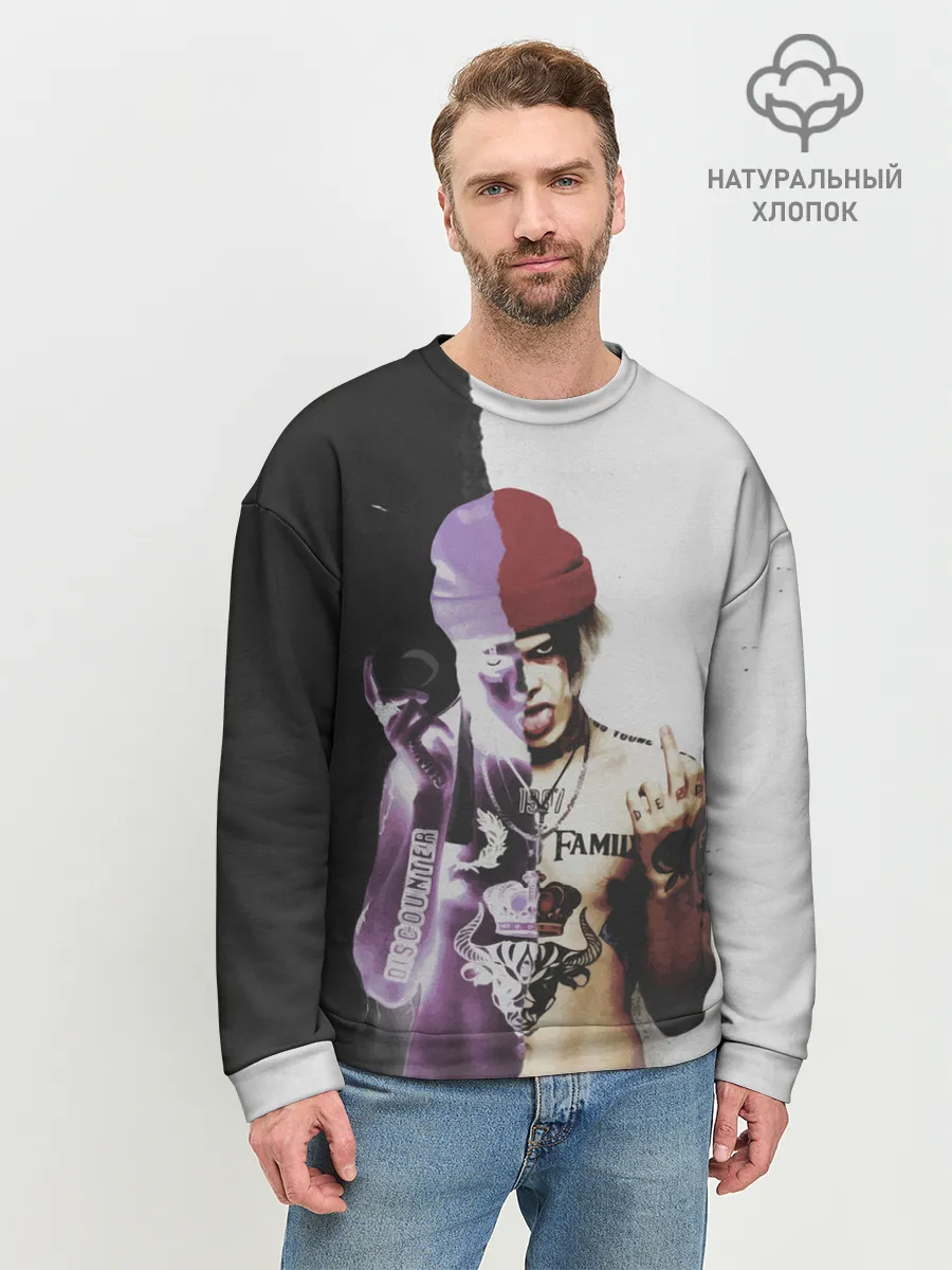 Мужской свитшот базовый / ДЖИЗУС