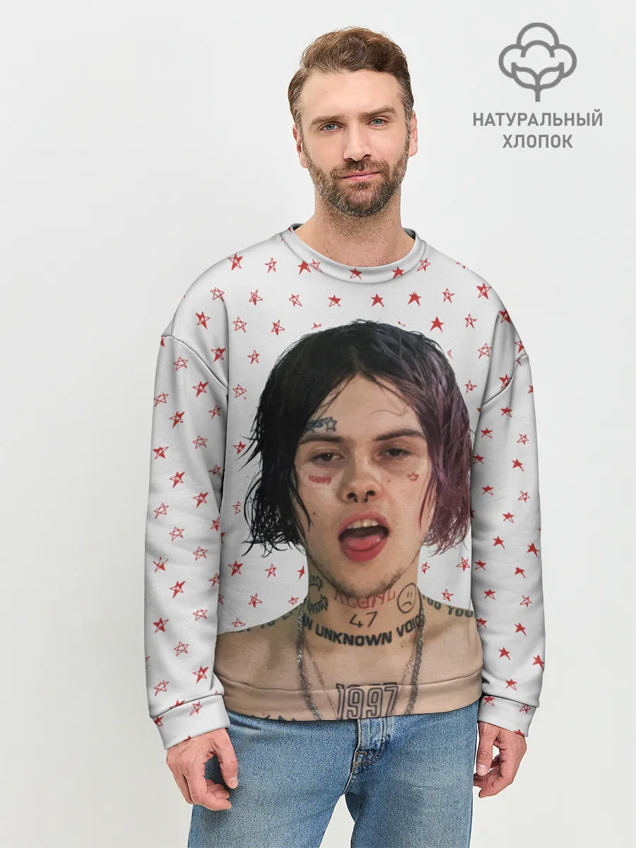 Мужской свитшот базовый / ДЖИЗУС