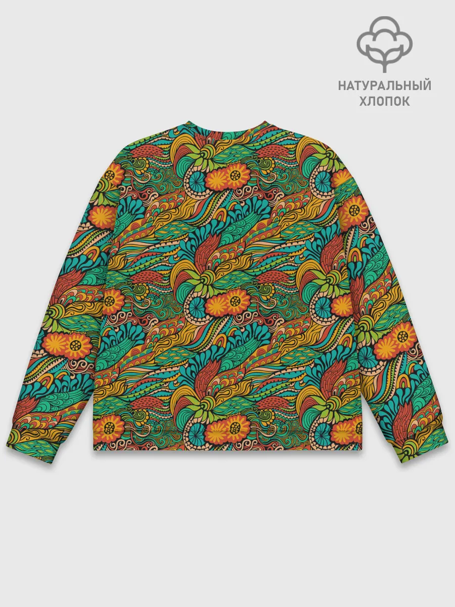 Мужской свитшот базовый / Floral Ornament