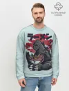 Мужской свитшот базовый / Blue Godzilla