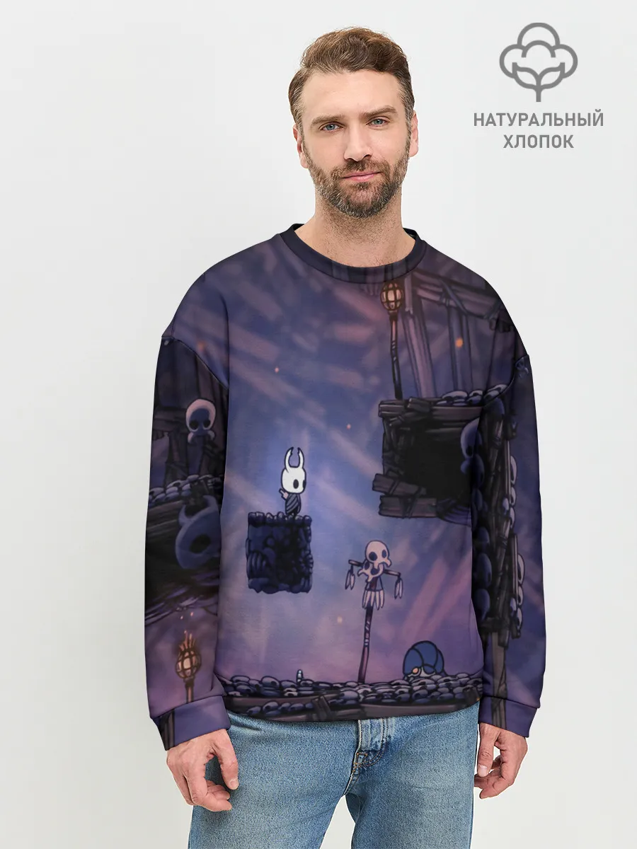 Мужской свитшот базовый / HOLLOW KNIGHT