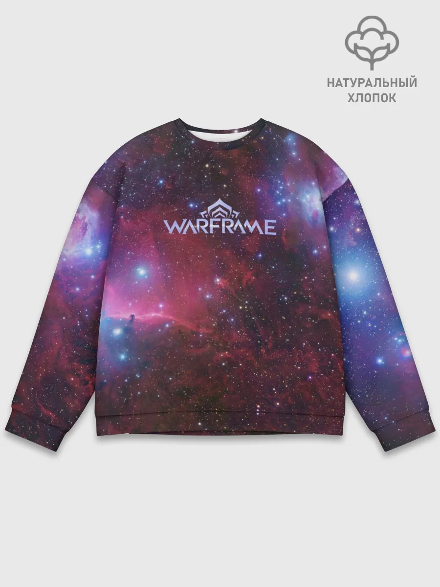 Мужской свитшот базовый / Warframe Logo