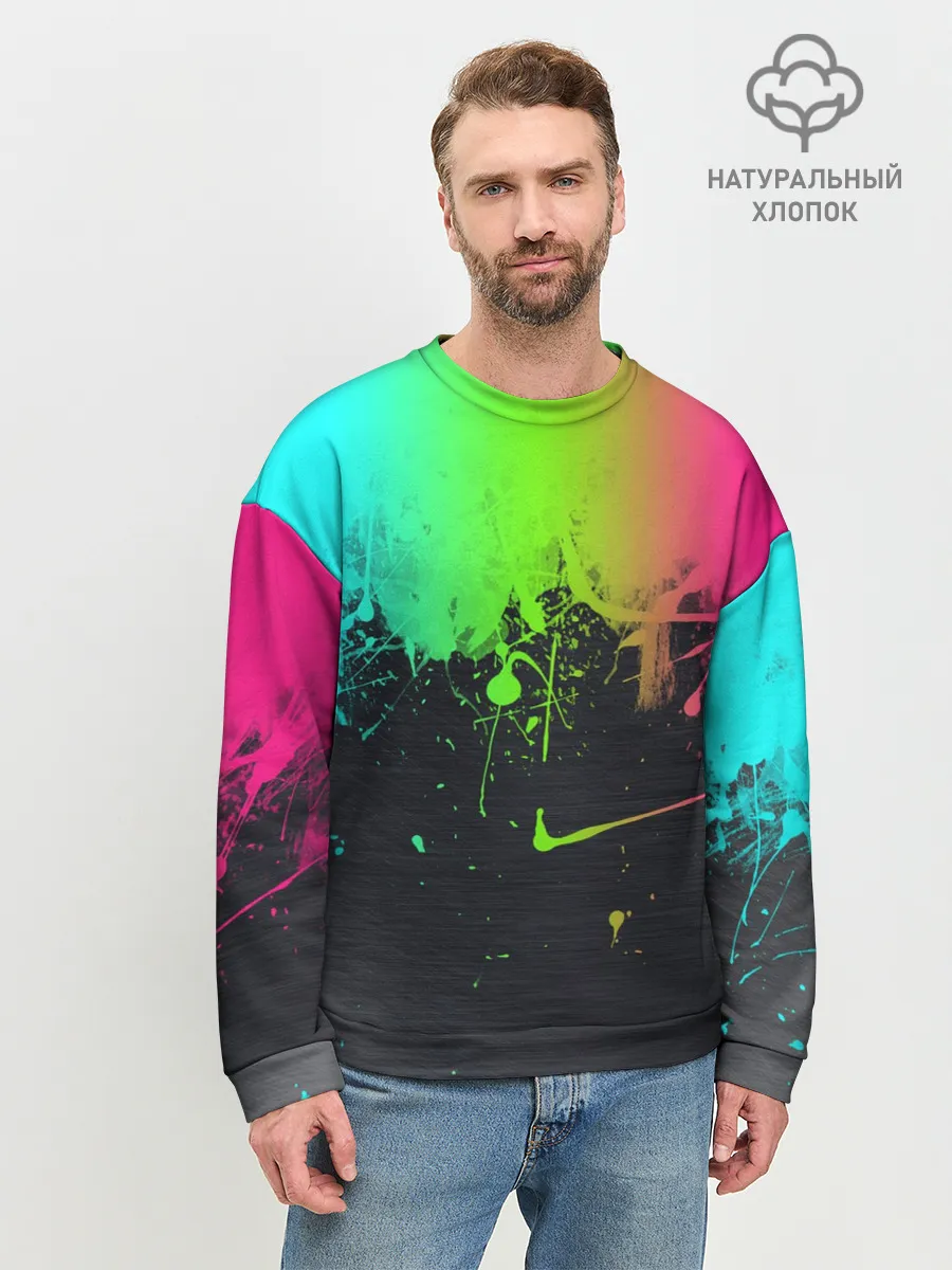 Мужской свитшот базовый / Фосфор