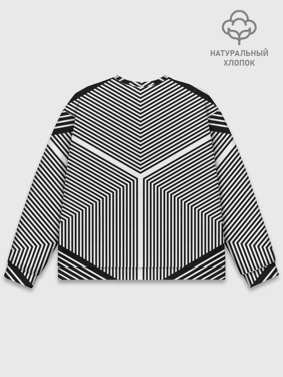 Мужской свитшот базовый / Полосы