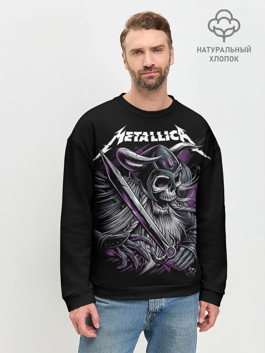Мужской свитшот базовый / Metallica