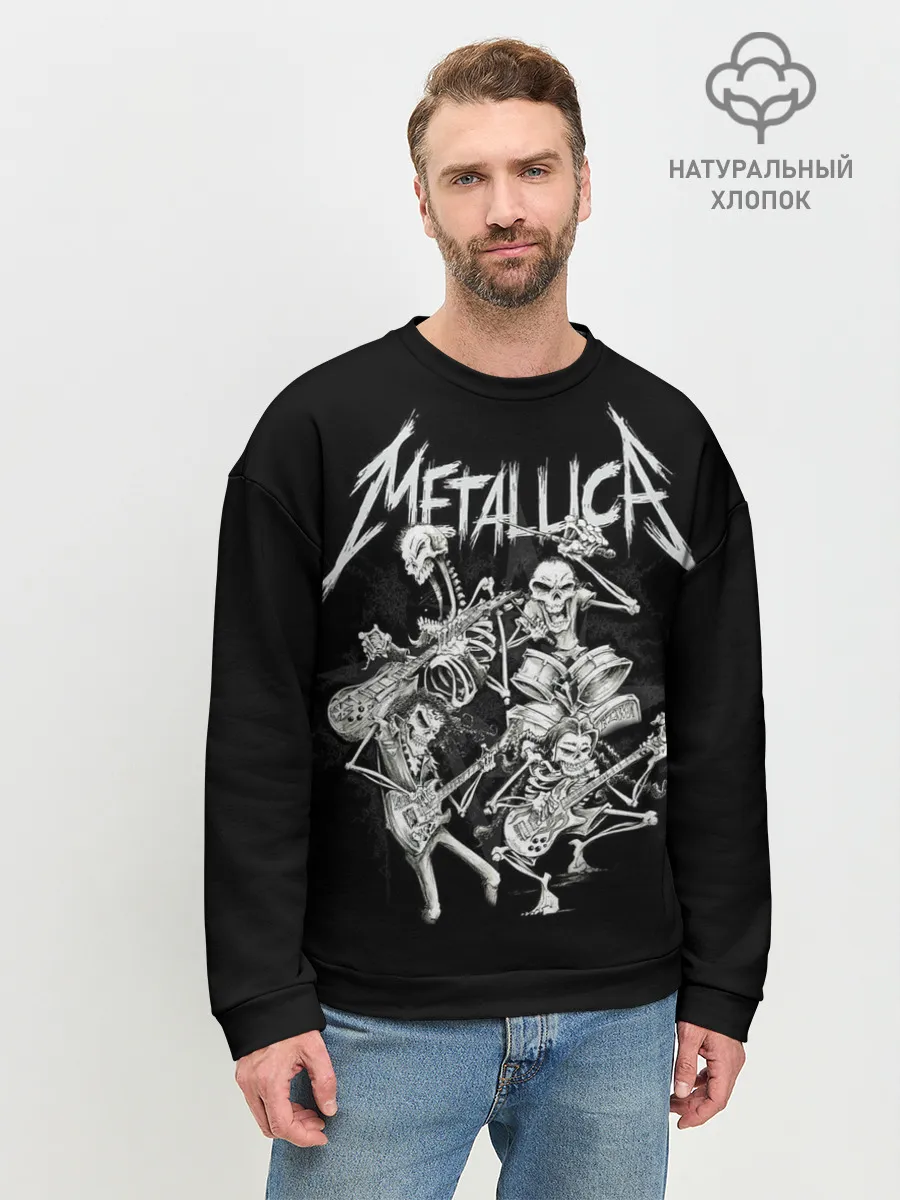 Мужской свитшот базовый / Metallica