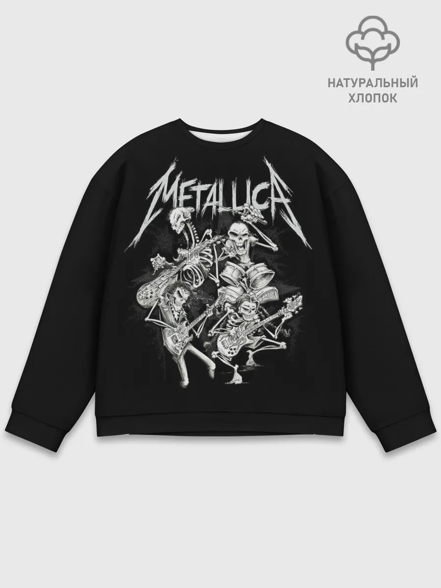 Мужской свитшот базовый / Metallica