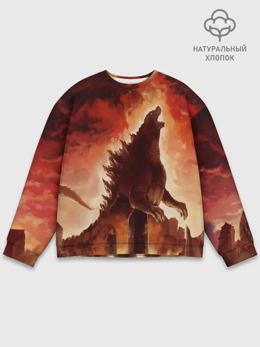 Мужской свитшот базовый / GODZILLA