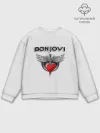 Мужской свитшот базовый / Bon Jovi