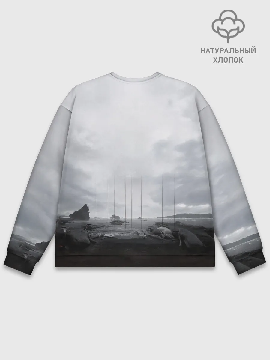 Мужской свитшот базовый / DEATH STRANDING