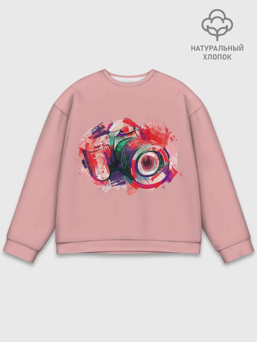 Мужской свитшот базовый / Я Фотограф