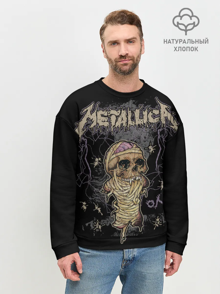 Мужской свитшот базовый / Metallica