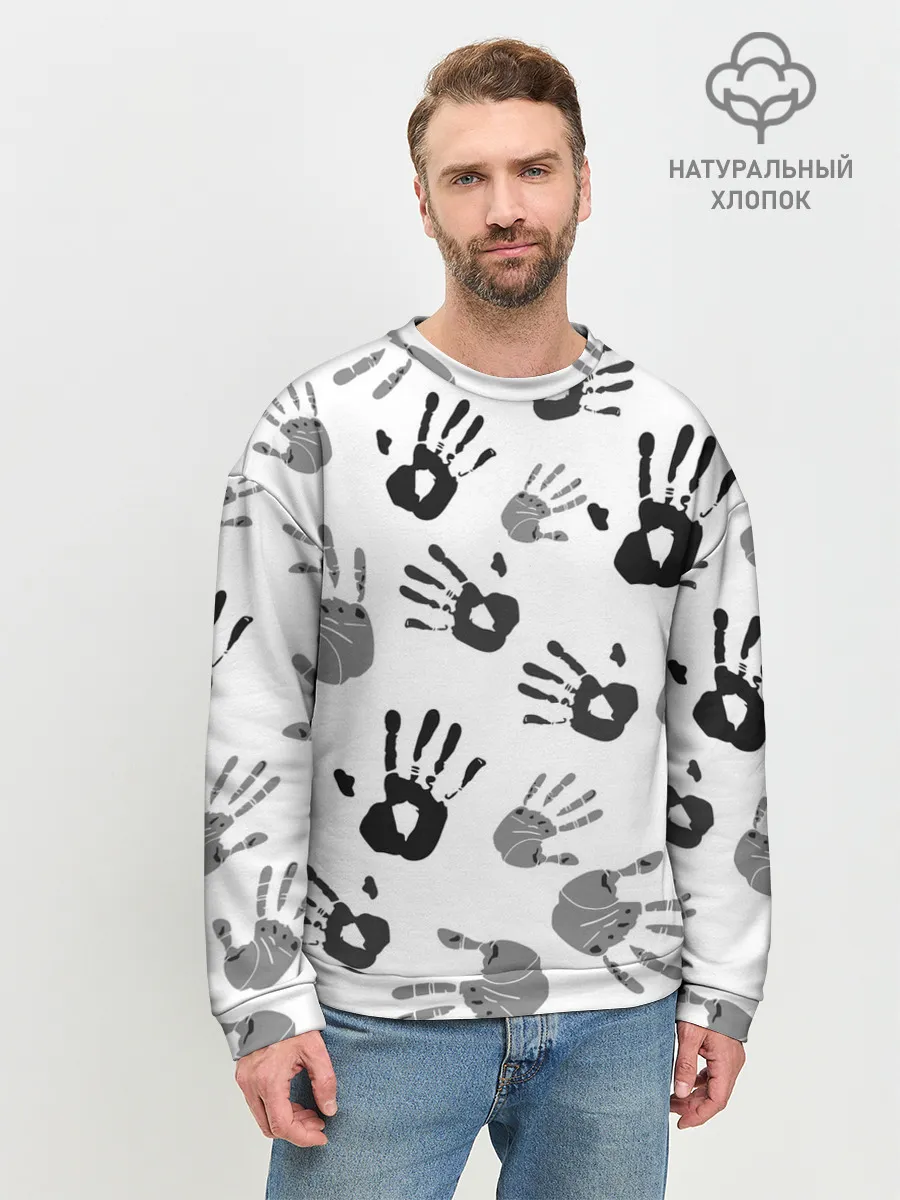Мужской свитшот базовый / Hands