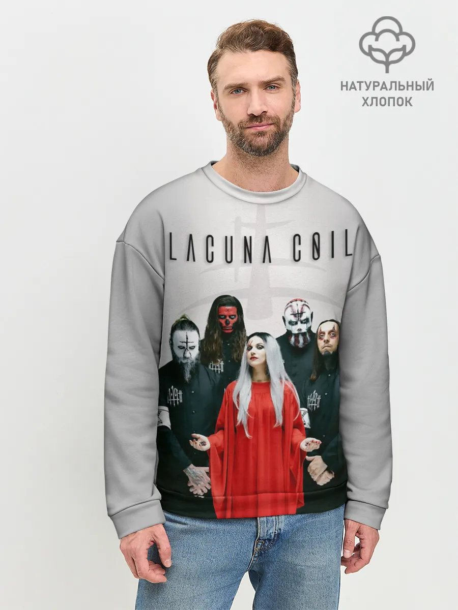 Мужской свитшот базовый / Lacuna Coil