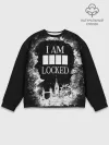 Мужской свитшот базовый / I AM LOCKED