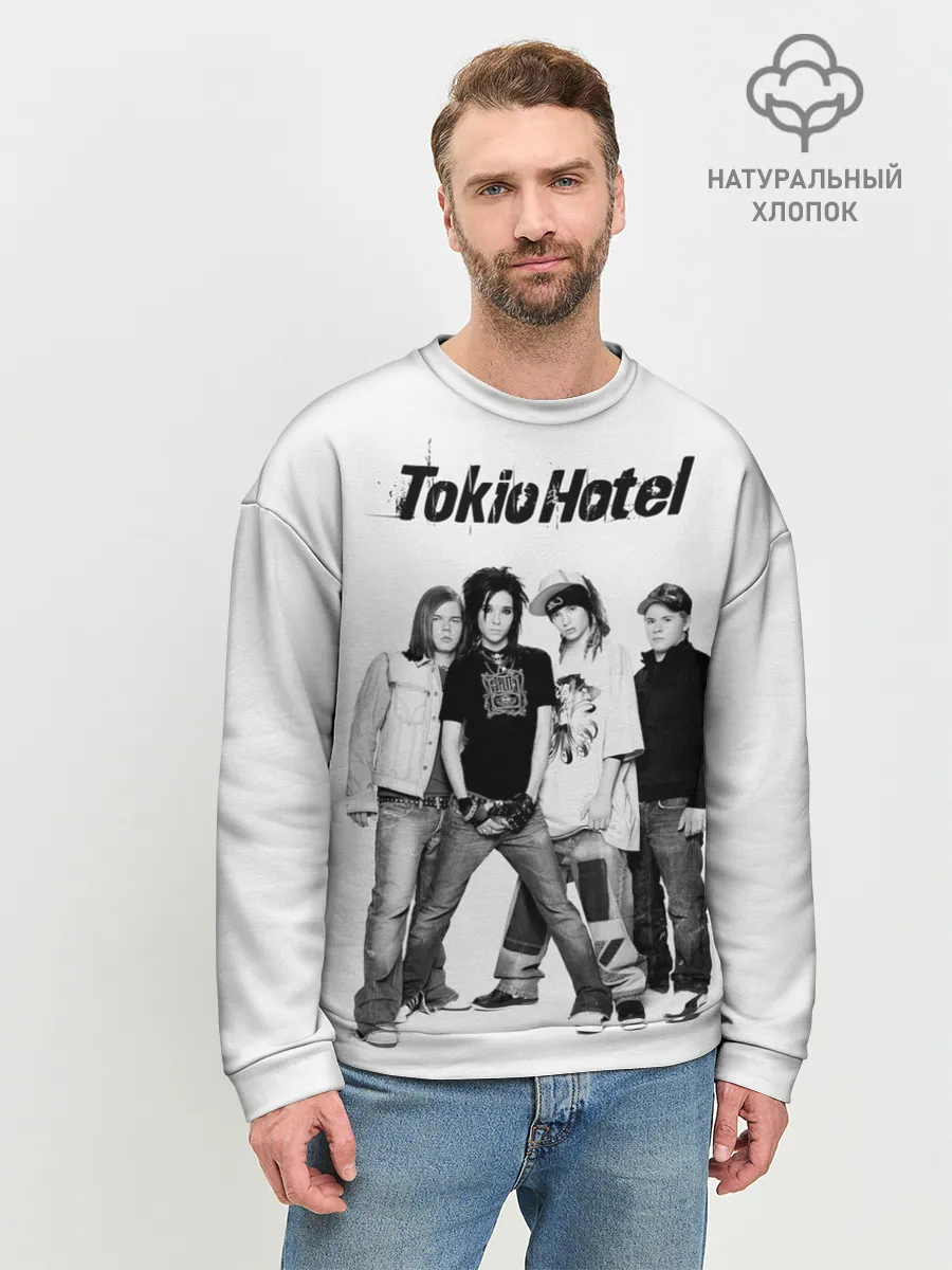 Мужской свитшот базовый / Tokio Hotel