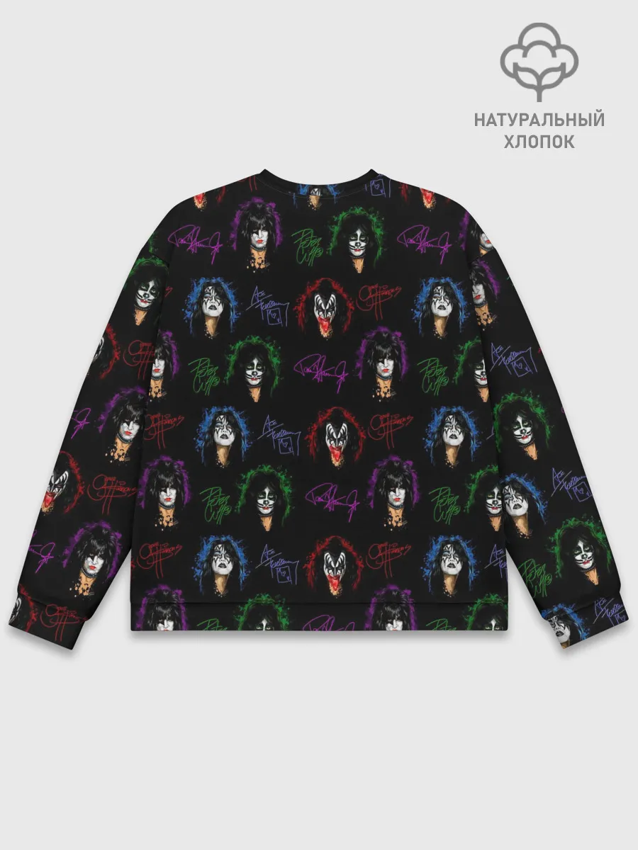 Мужской свитшот базовый / KISS