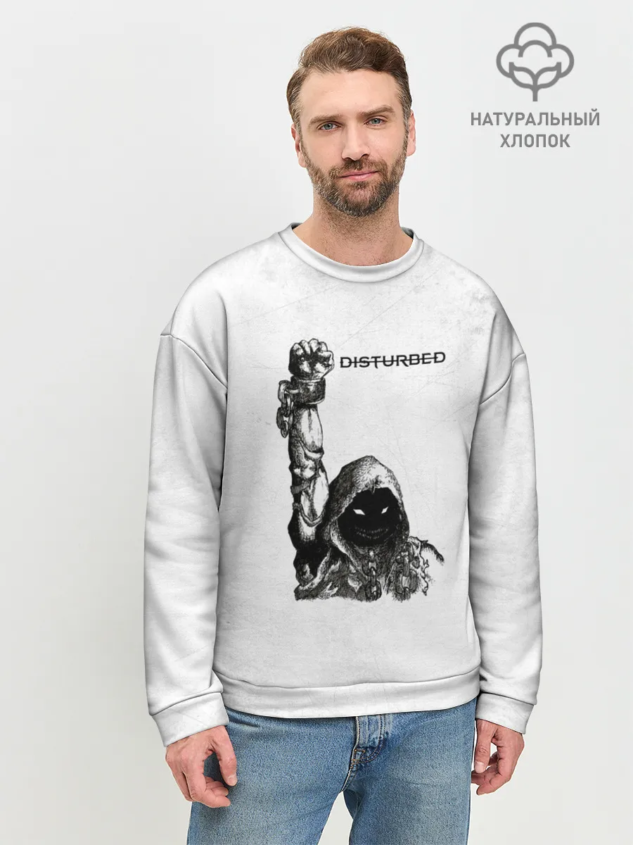 Мужской свитшот базовый / Disturbed