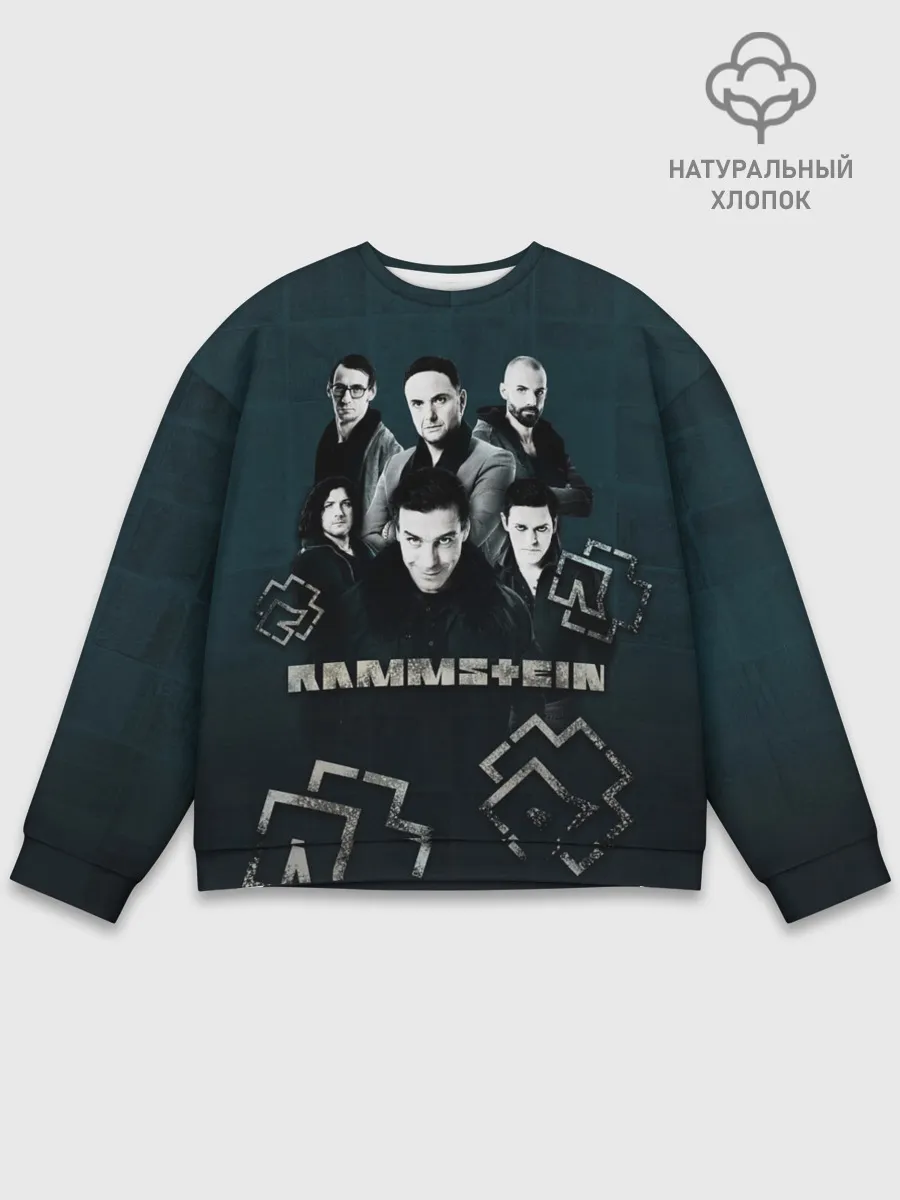 Мужской свитшот базовый / Rammstein